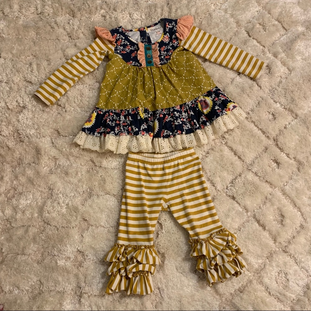 Mustard Pie 24M 2-piece Pant Set